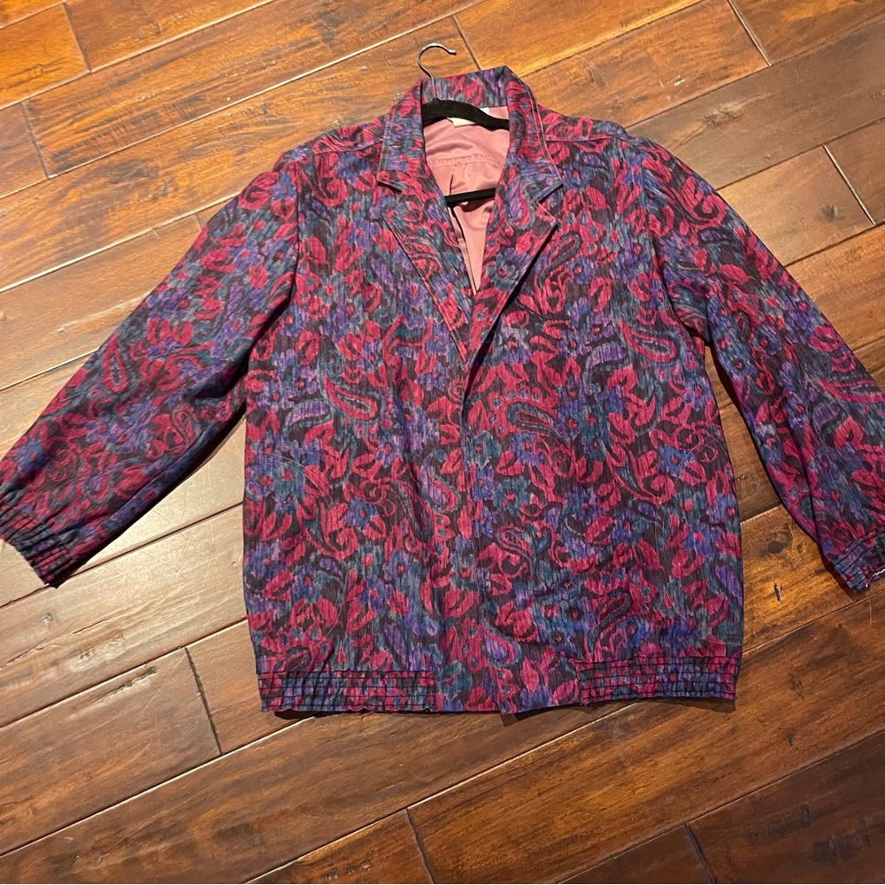 Vintage DEE California light weight lined jacket L
